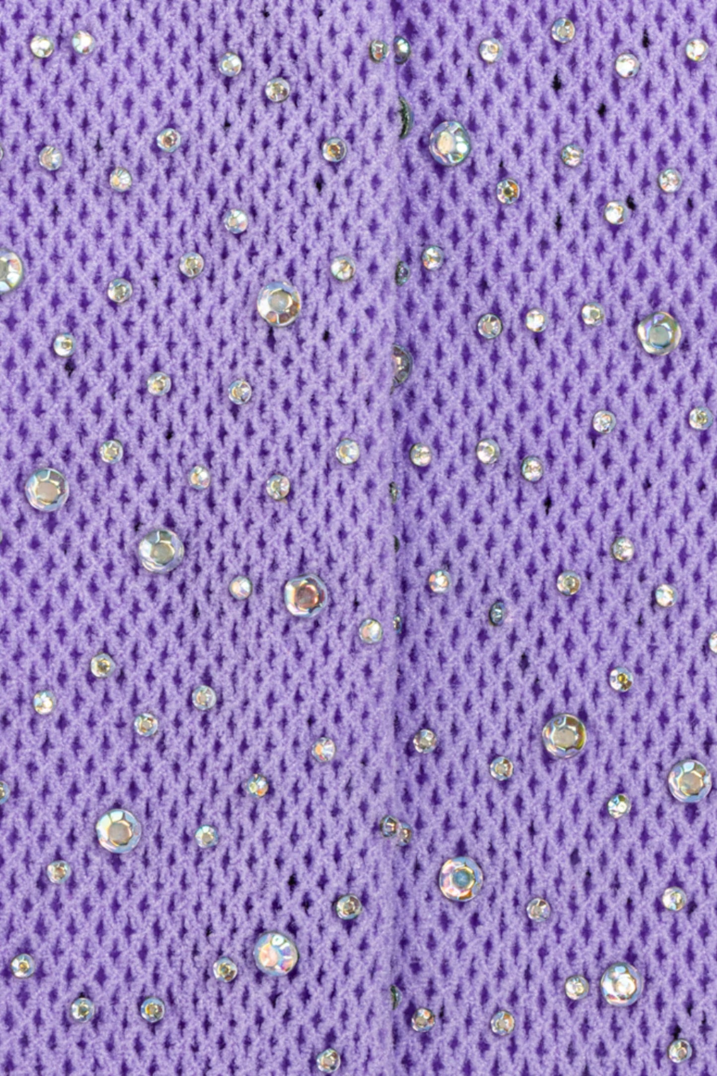 Dress Up - Rhinestone Tights Lilac