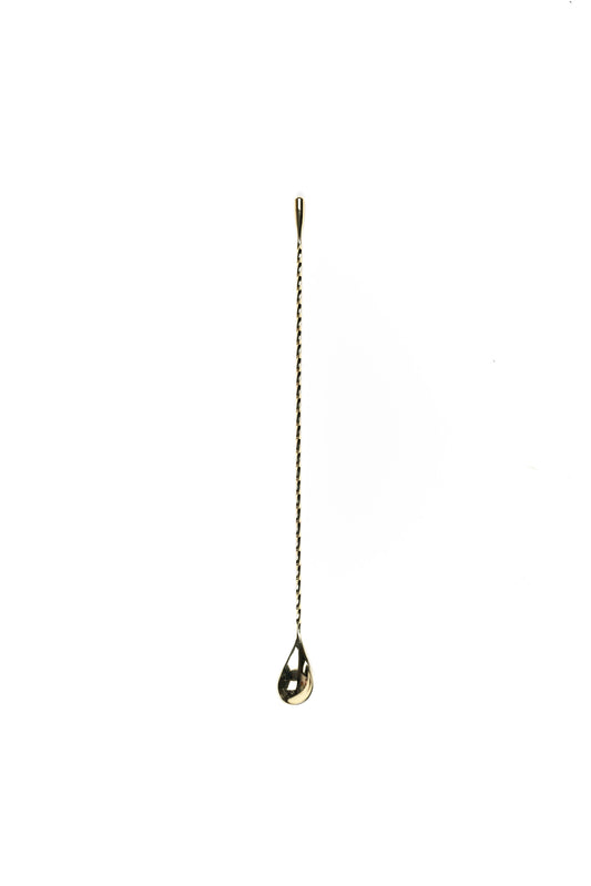 Barspoon - Teardrop Gold (16"/40cm Length)