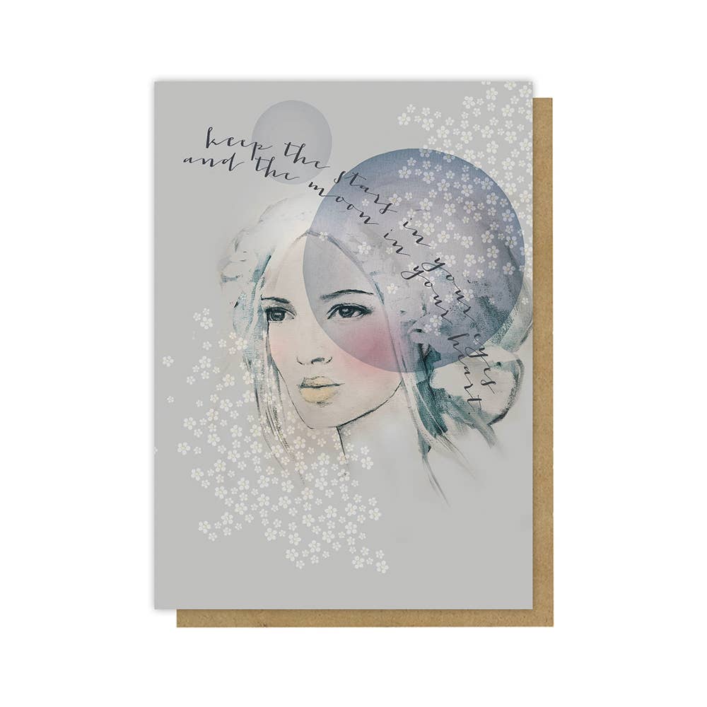 Greeting Card - Starry Eyes