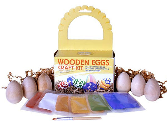 Wood Egg Craft Kit - Spring