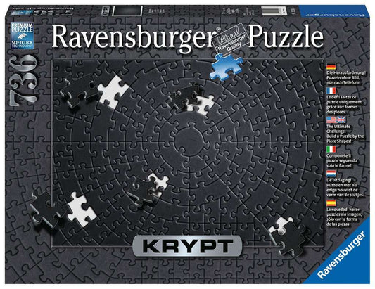 Puzzle - Krypt Black (736pc)