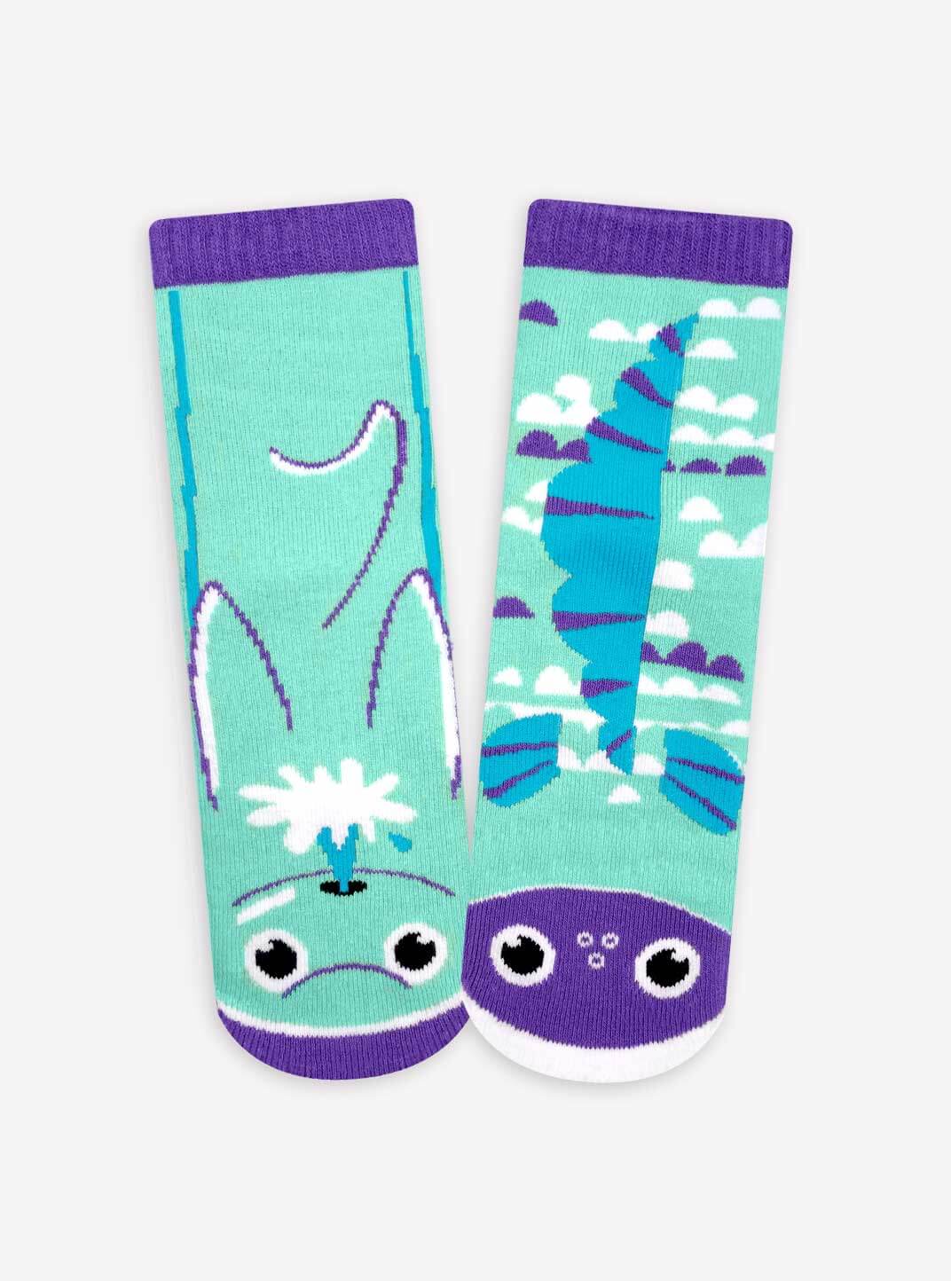 Socks (Kids) - Dolphin & Fish