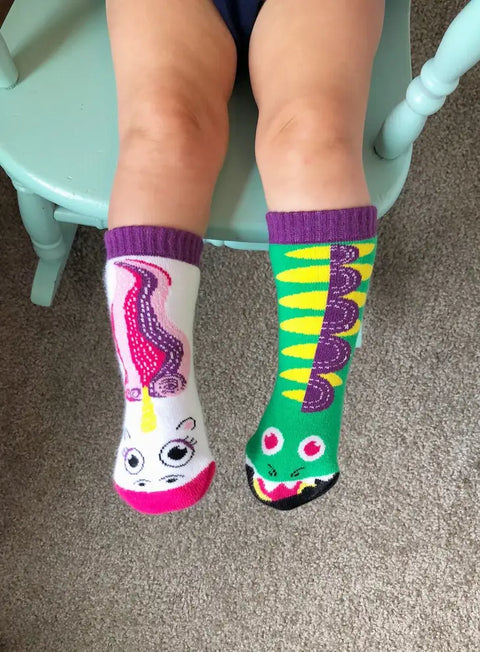 Socks (Kids) - Dragon & Unicorn