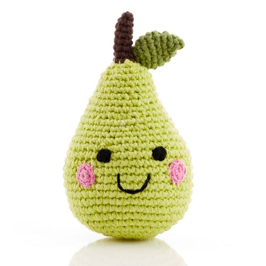 Yarn Rattle - Friendly Pear