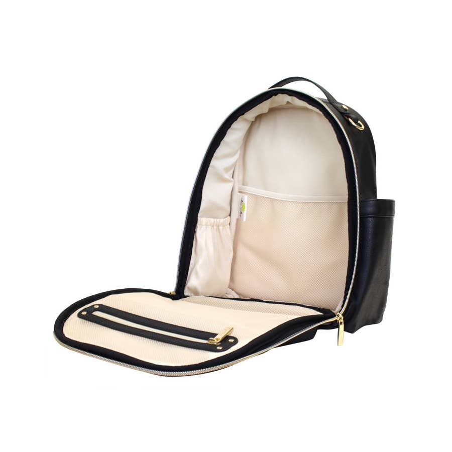 Diaper Bag Mini Backpack - Black