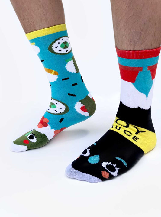 Socks (Adult) - Sushi & Soy Sauce