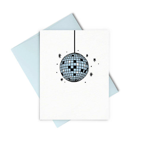 Greeting Card - Disco Ball