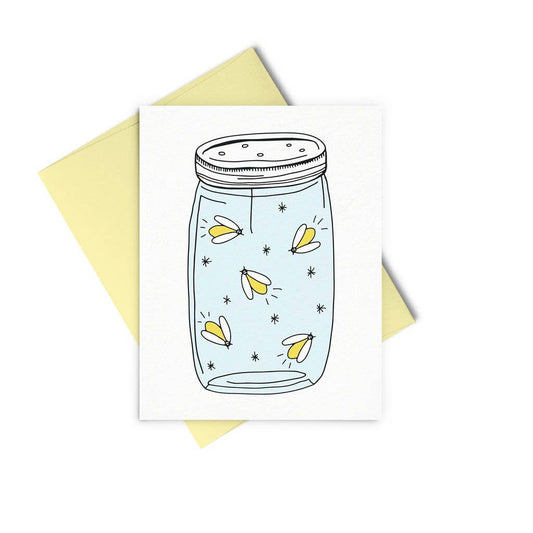 Greeting Card - Fireflies