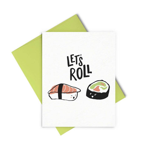 Greeting Card - Let's Roll
