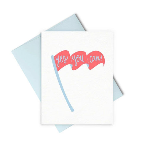 Greeting Card - Yes You Can