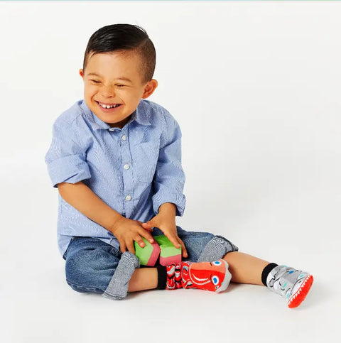 Socks (Kids) - Shark & Octopus