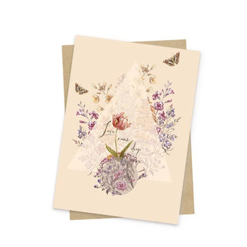 Mini tarjeta - El amor es profundo