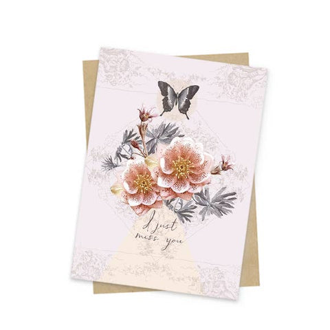 Mini tarjeta - Sólo te extraño