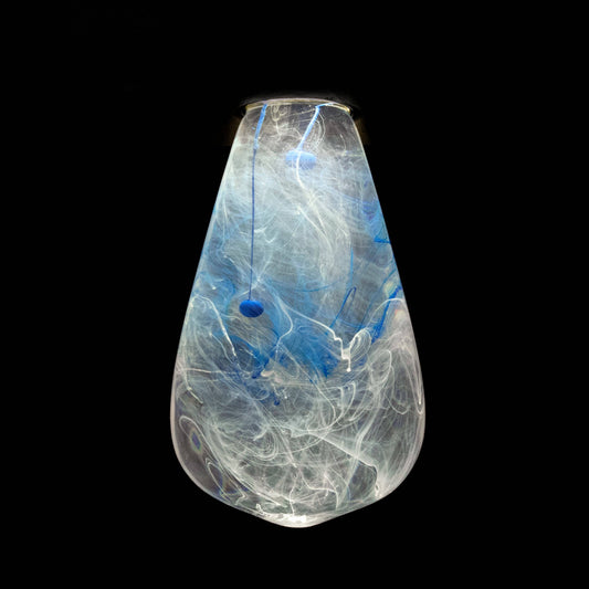 Resin Light Blub (LED) - Blue Drop