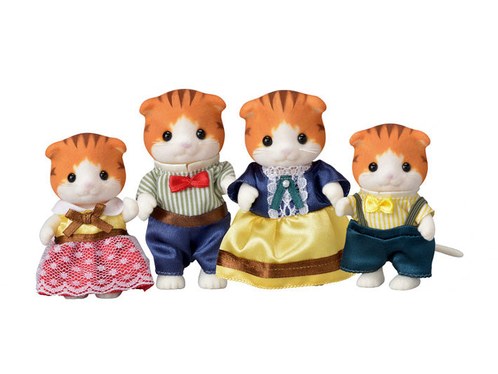 Calico Critters - Maple Cat Family