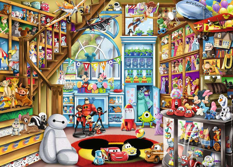 Puzzle - Juguetería Disney y Pixar (1000pz)
