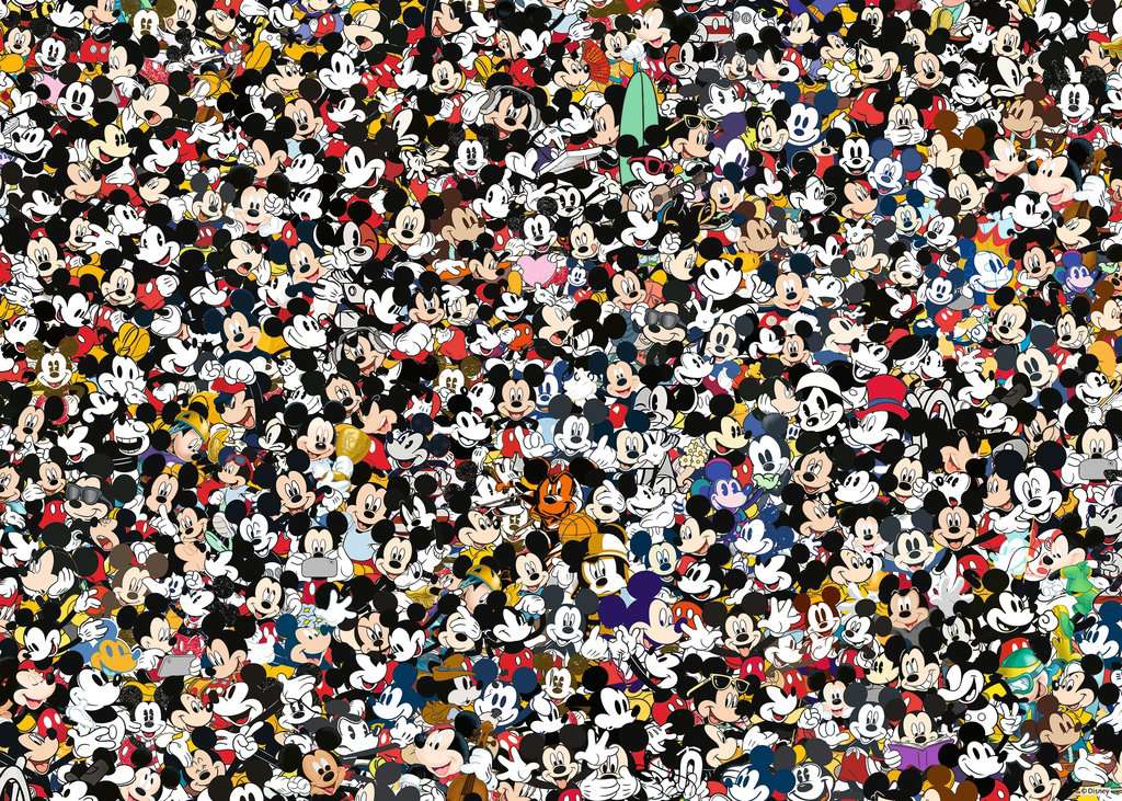 Puzzle - Mickey Challenge (1000pc)