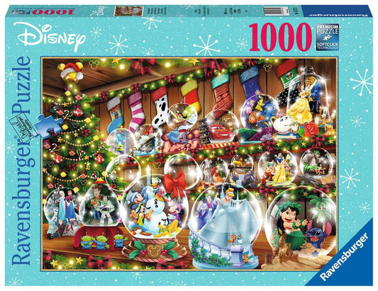 Puzzle - Disney Christmas Snow Globe (1000pc)