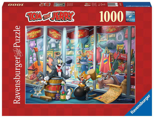 Puzzle - Salón de la Fama de Tom y Jerry (1000 piezas)