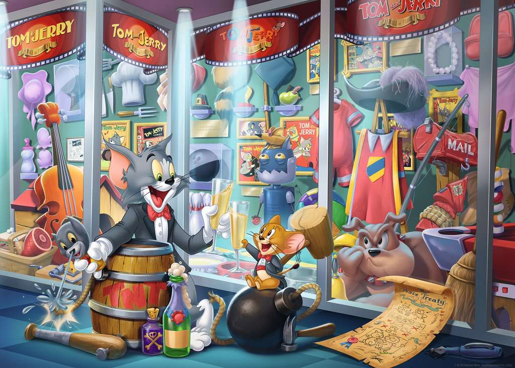 Puzzle - Tom & Jerry Hall Of Fame (1000pc)
