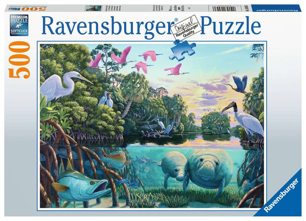 Puzzle - Manatee Moments (500Pc)