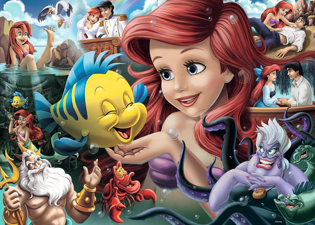 Puzzle - Heroines Collection: Ariel (1000pc)