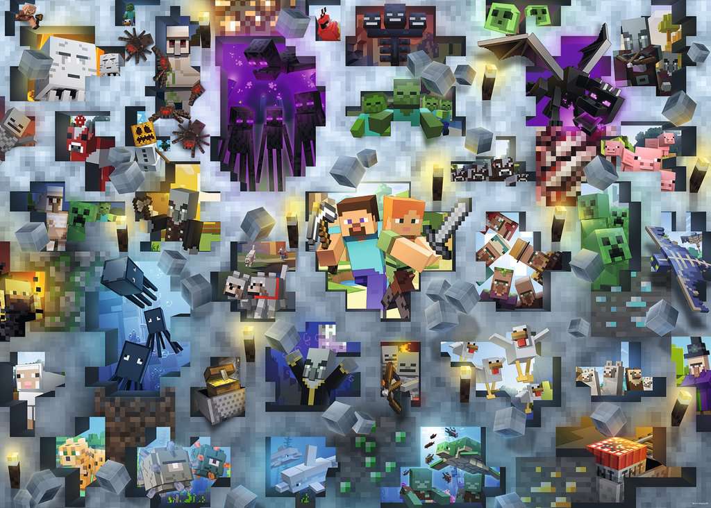 Puzzle - Minecraft Mobs (1000pc)