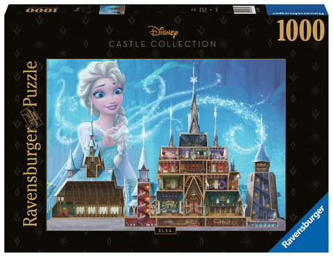 Puzzle - Disney Castles: Elsa (1000pc)
