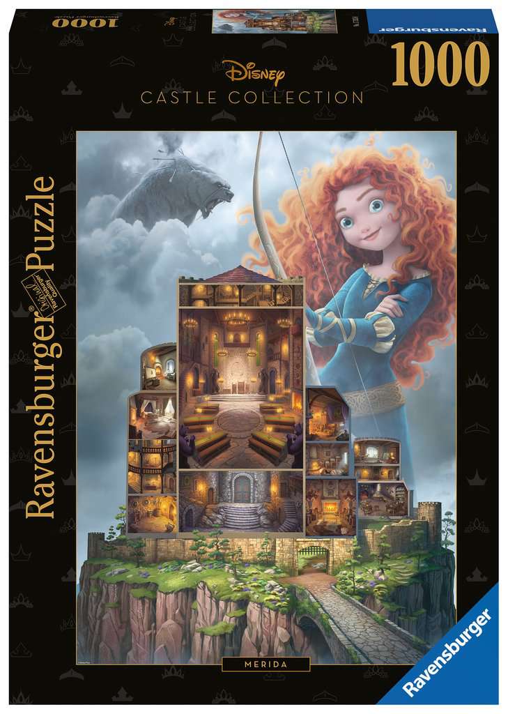 Puzzle - Disney Castles: Merida (1000pc)