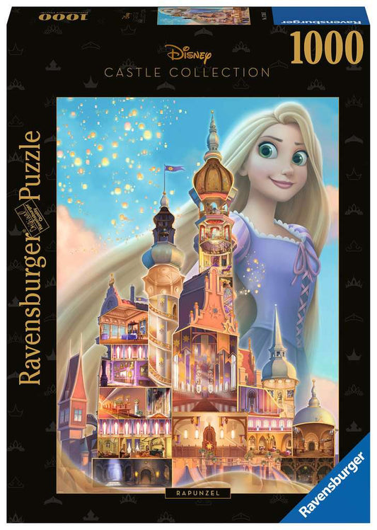 Puzzle - Disney Castles: Rapunzel (1000pc)