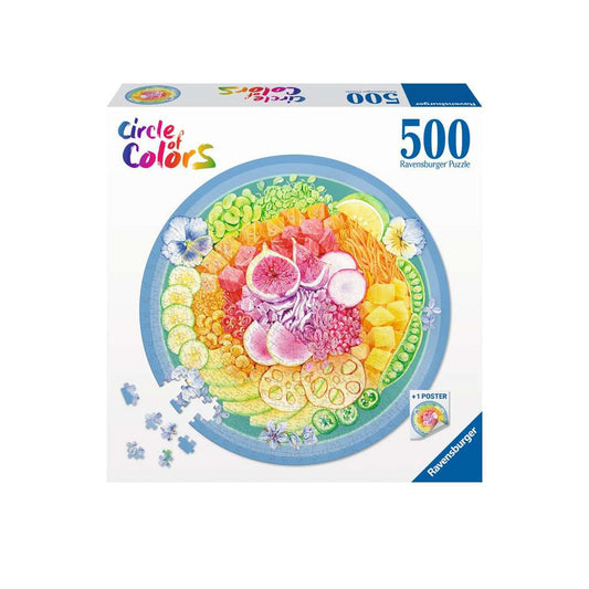 Puzzle - Circle of Colors: Poke Bowl (500pc)