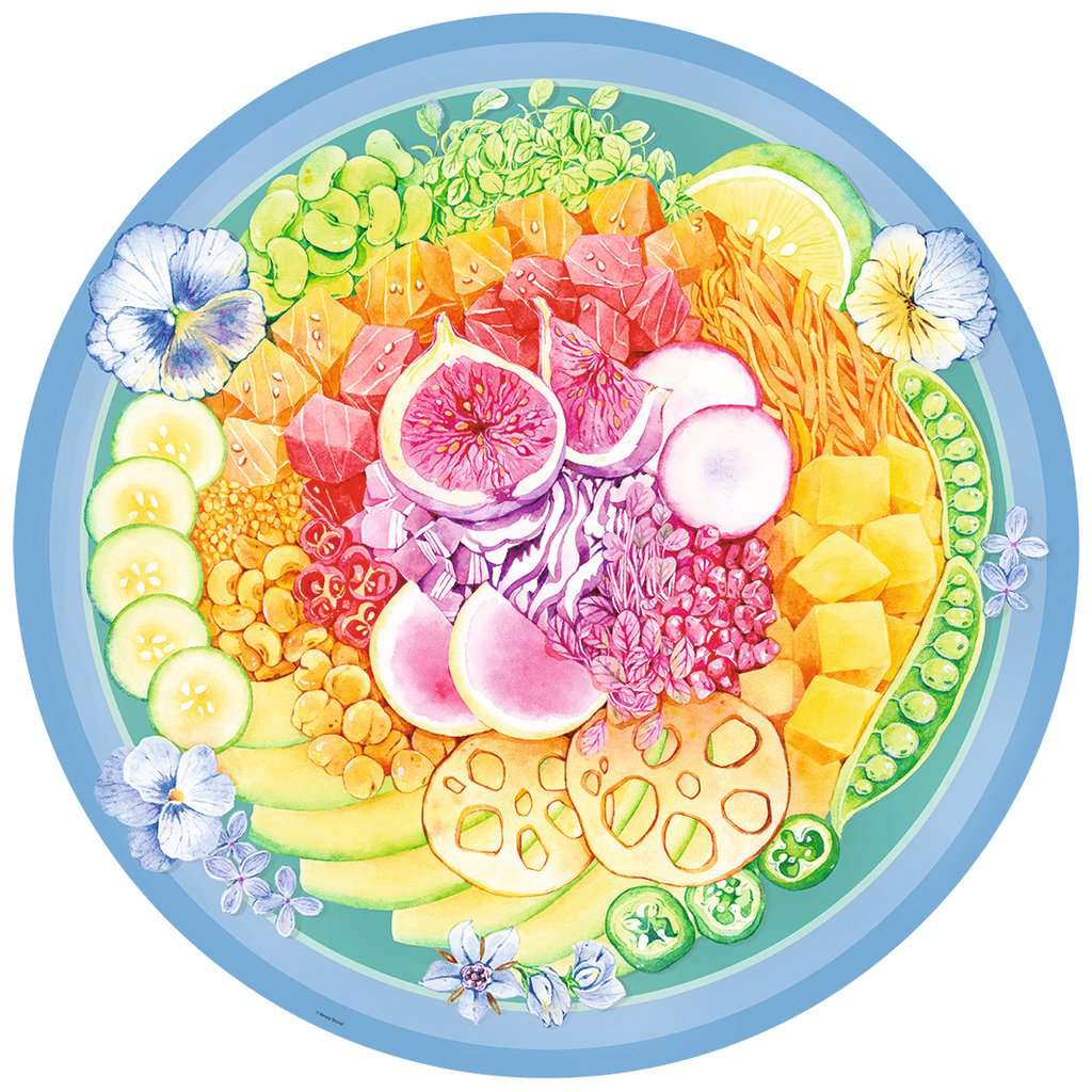 Puzzle - Circle of Colors: Poke Bowl (500pc)