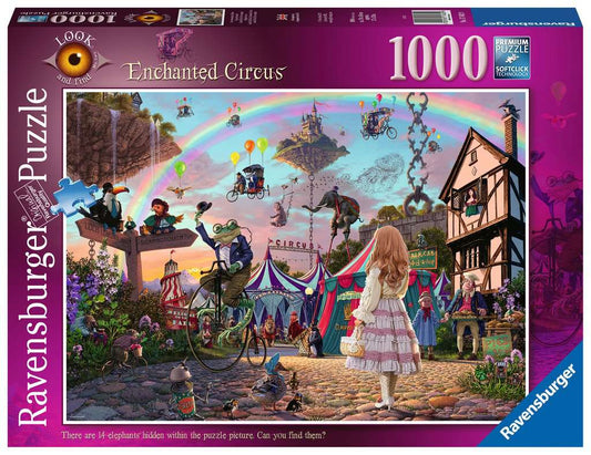 Puzzle - Look & Find: Enchanted Circus (1000pc)