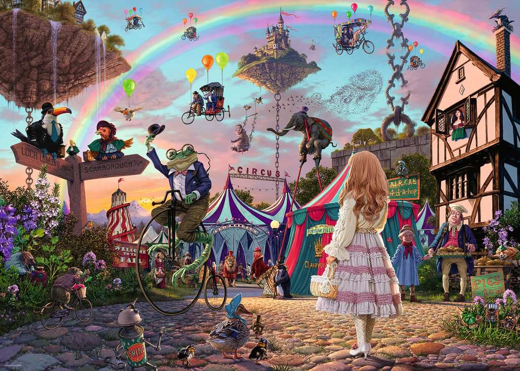 Puzzle - Look & Find: Enchanted Circus (1000pc)