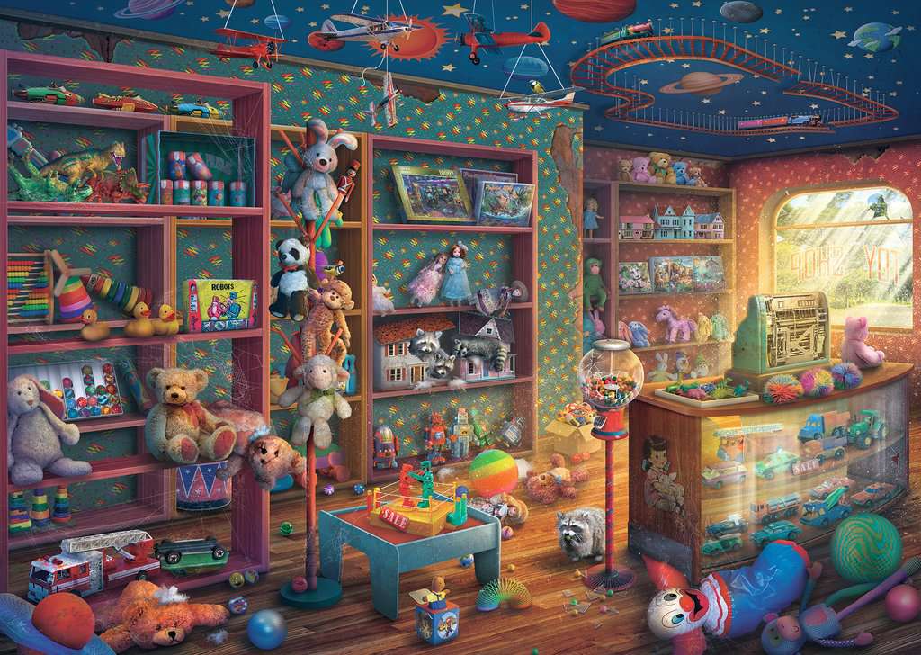 Puzzle - Tattered Toy Store (1000pc)