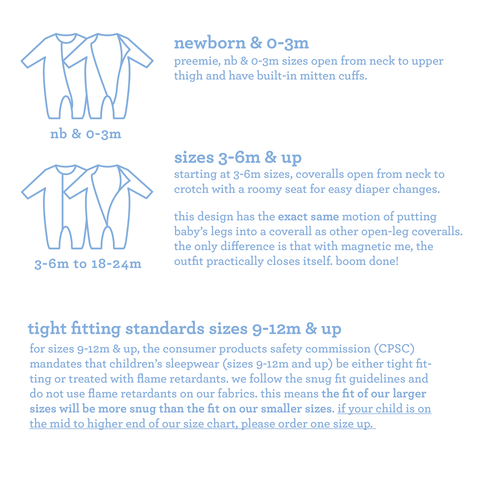 Coverall (Magnetic) - Citrus Blossom