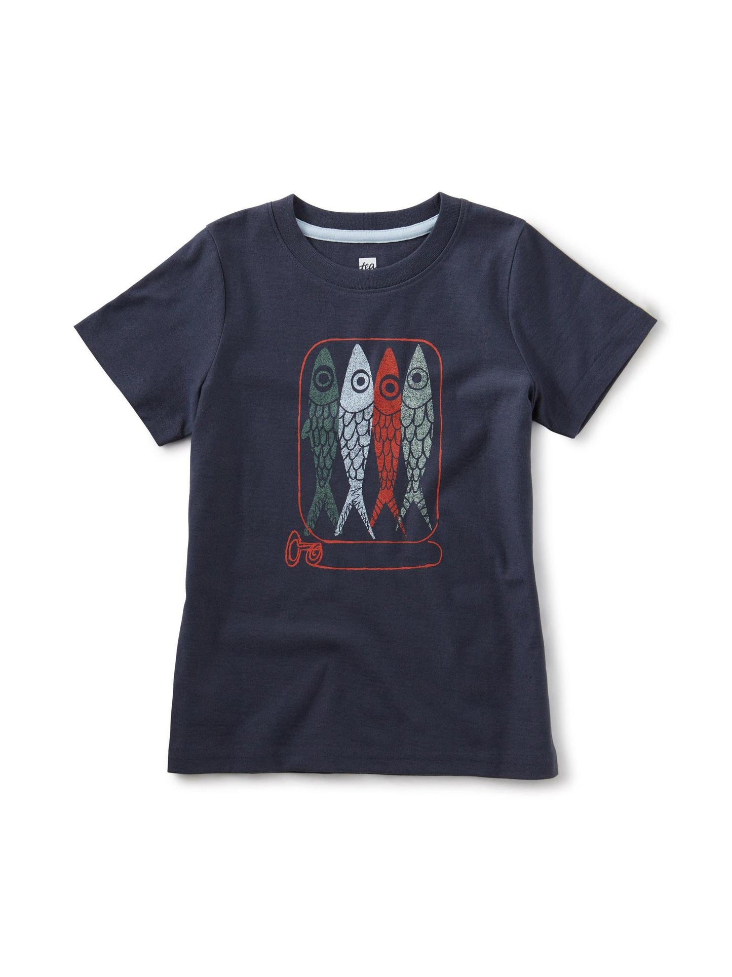 Last One - Size 2T: Tee (Short Sleeve) - Sardine Treat