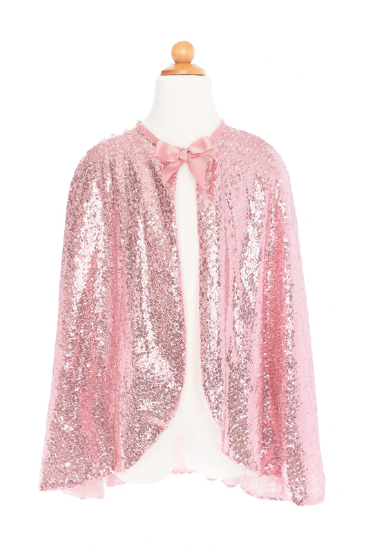Dress Up - Precious Pink Sequin Cape