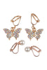 Earrings (Clip On) - Butterfly Set