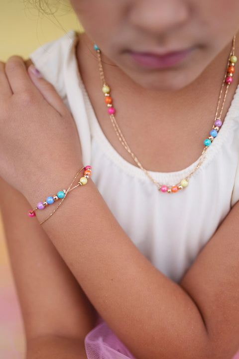 Bracelet (Kids) - Golden Rainbow