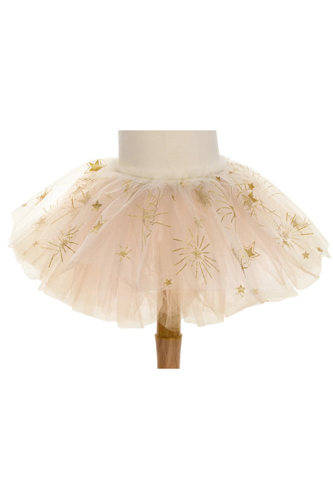 Dress Up - Sparkle Star Tutu (White/Gold)
