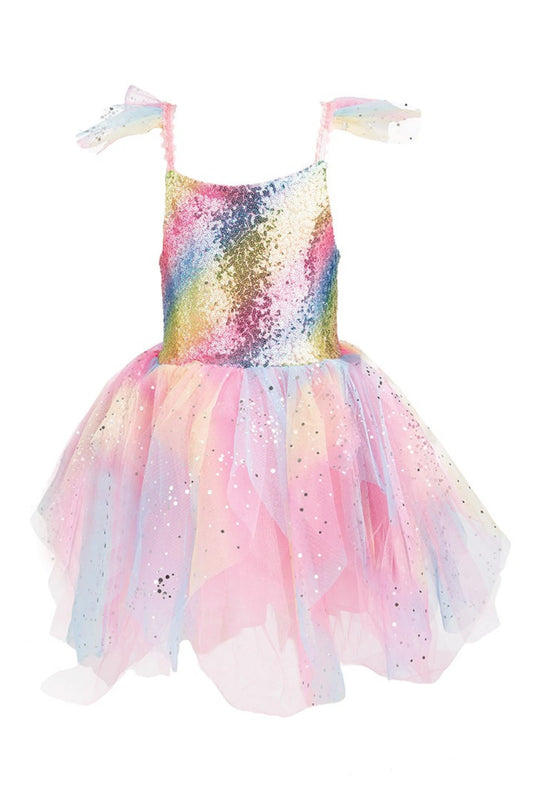 Dress Up - Rainbow Fairy Dress & Wings