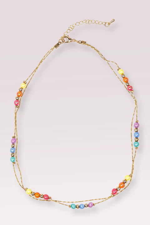 Necklace (Kids) - Golden Rainbow