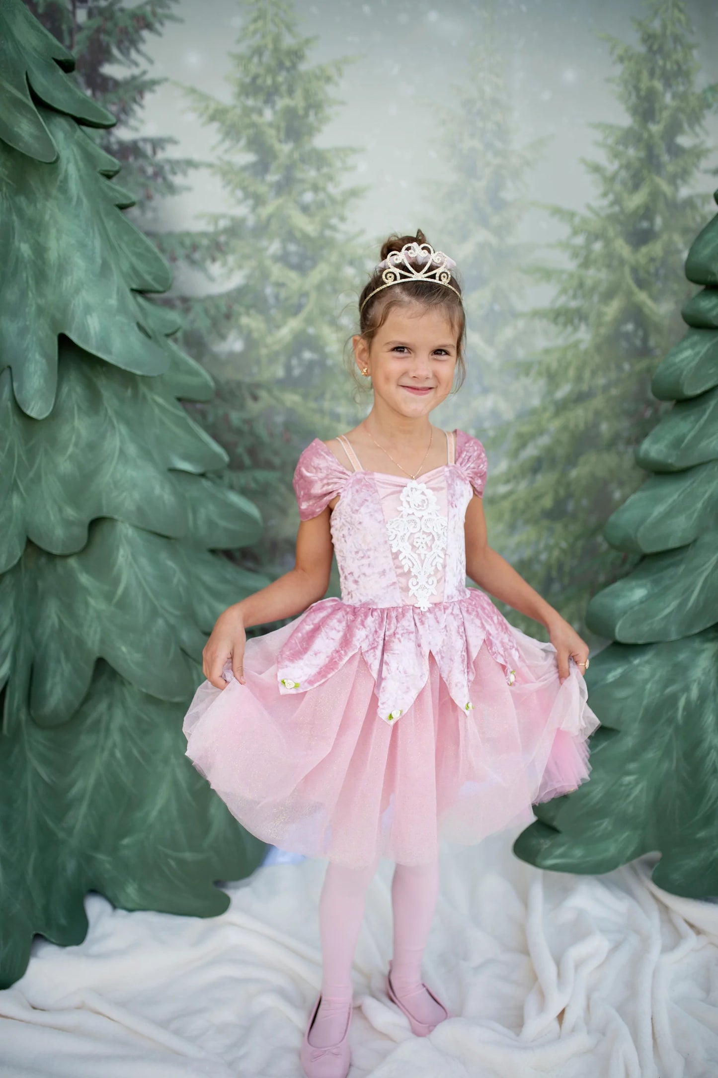 Dress Up - Prima Ballerina Dress (Dusty Rose)