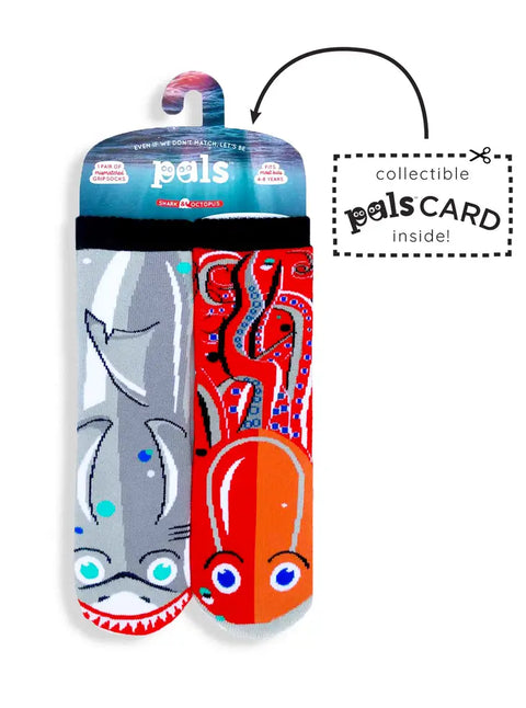 Socks (Kids) - Shark & Octopus