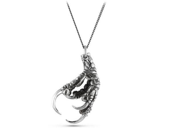 Jewelry - Crow Claw Necklace (Silver)