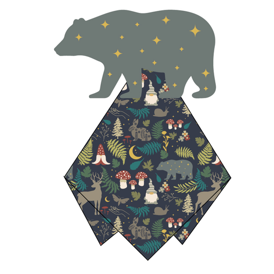 Lovey - Night Forest Starry Bear