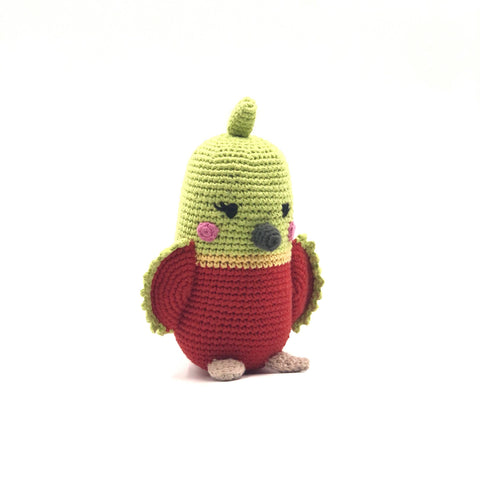 Yarn Rattle - Parrot