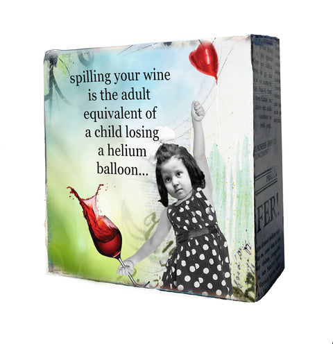 Mini Canvas - Helium Balloon