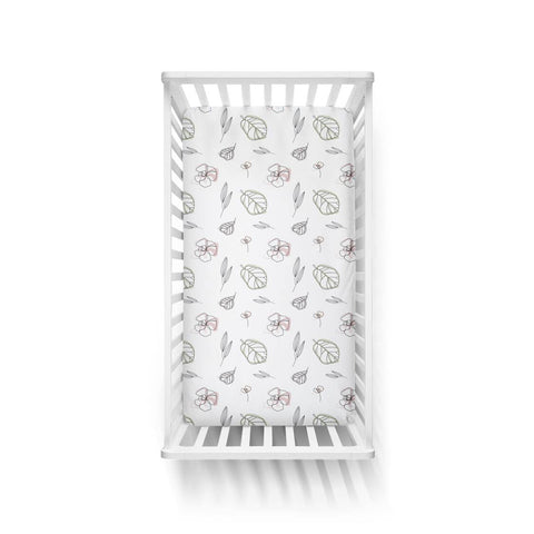 Crib Sheet - Abstract Floral